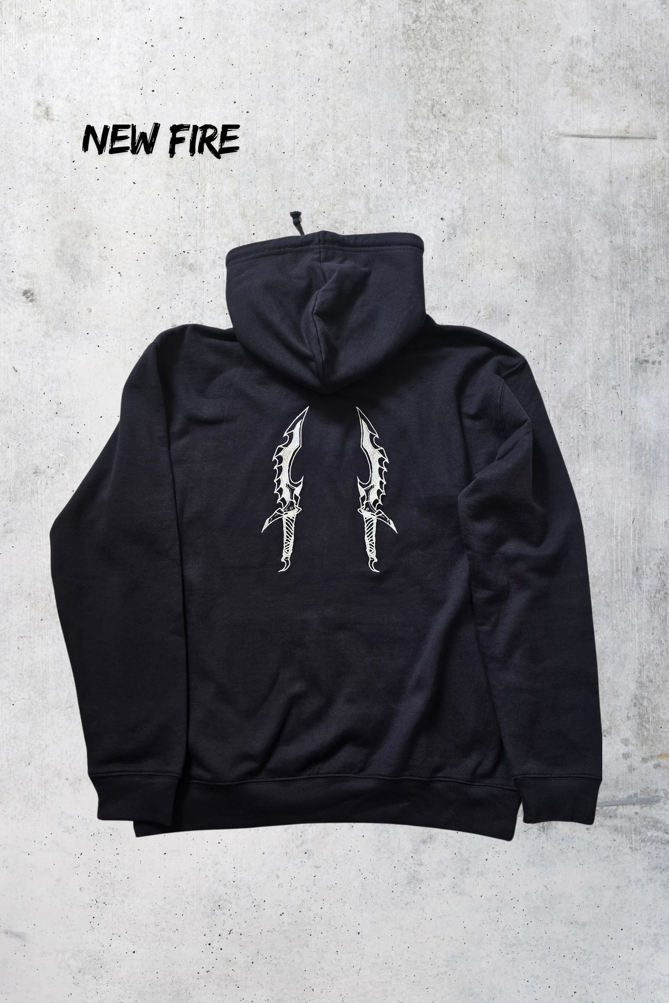 New Fire - Sweat broderie  - Solo Leveling