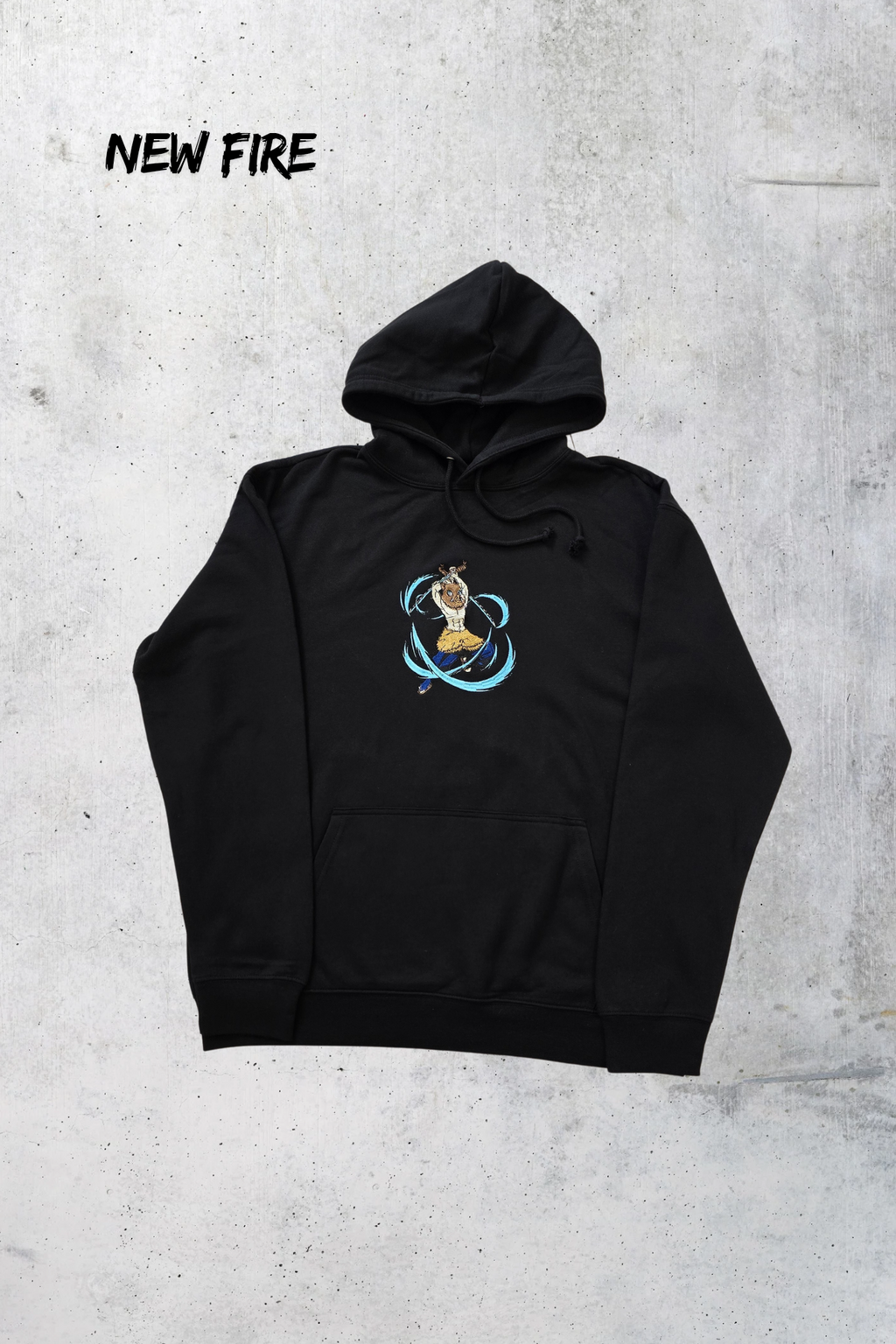 New Fire - Sweat broderie - Inosuke Hashibira