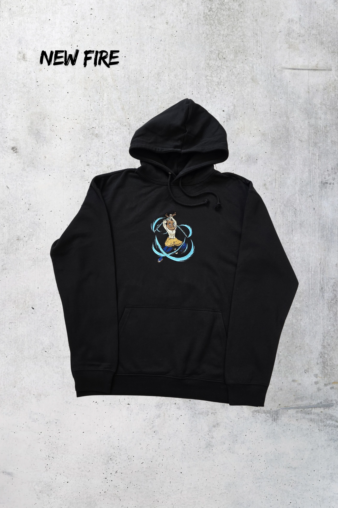 New Fire - Sweat broderie - Inosuke Hashibira