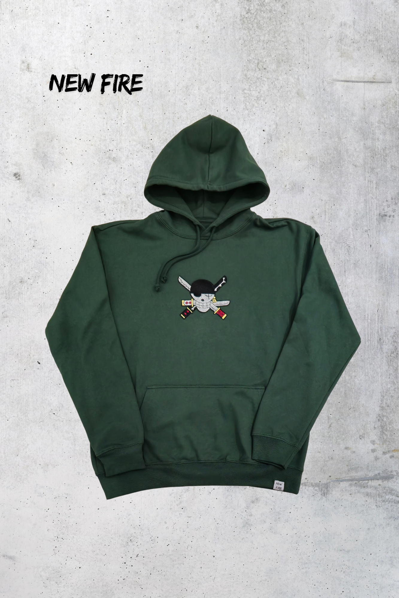 New Fire - Sweat broderie - One Piece