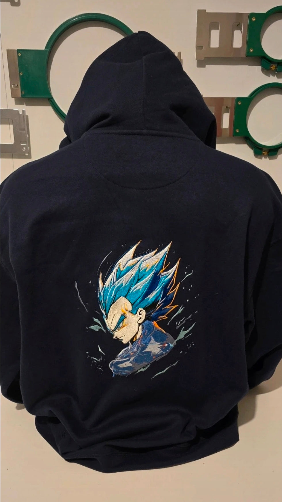 New Fire - Sweat brodé - Vegeta