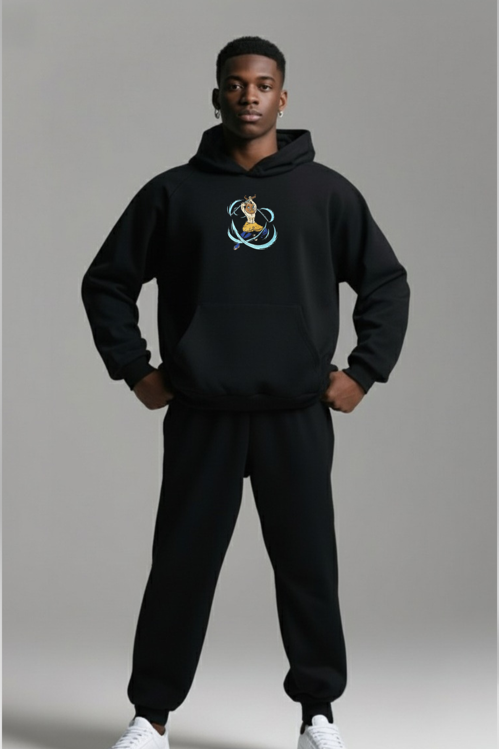 New Fire - Sweat broderie - Inosuke Hashibira