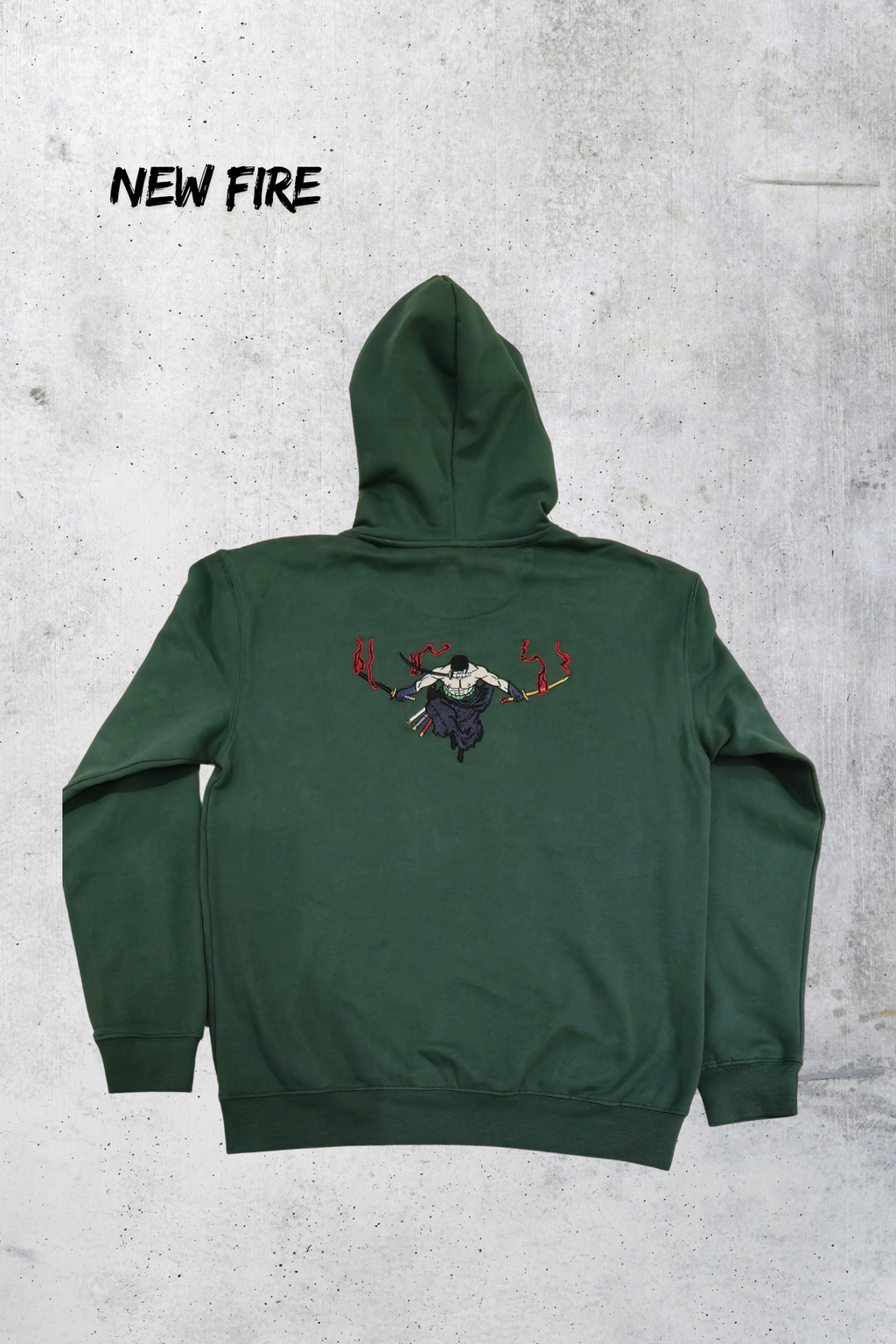 New Fire - Sweat broderie - One Piece