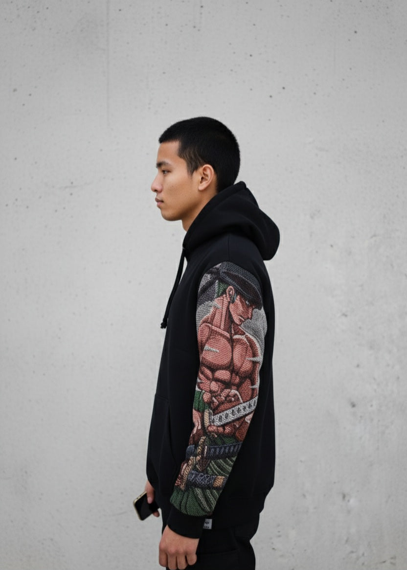 New Fire - Sweat tapissé -  Roronoa zoro