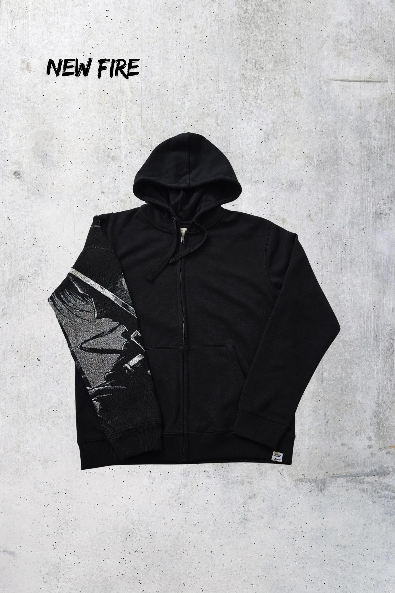 New Fire - Sweat tapissé -  Livai Ackerman