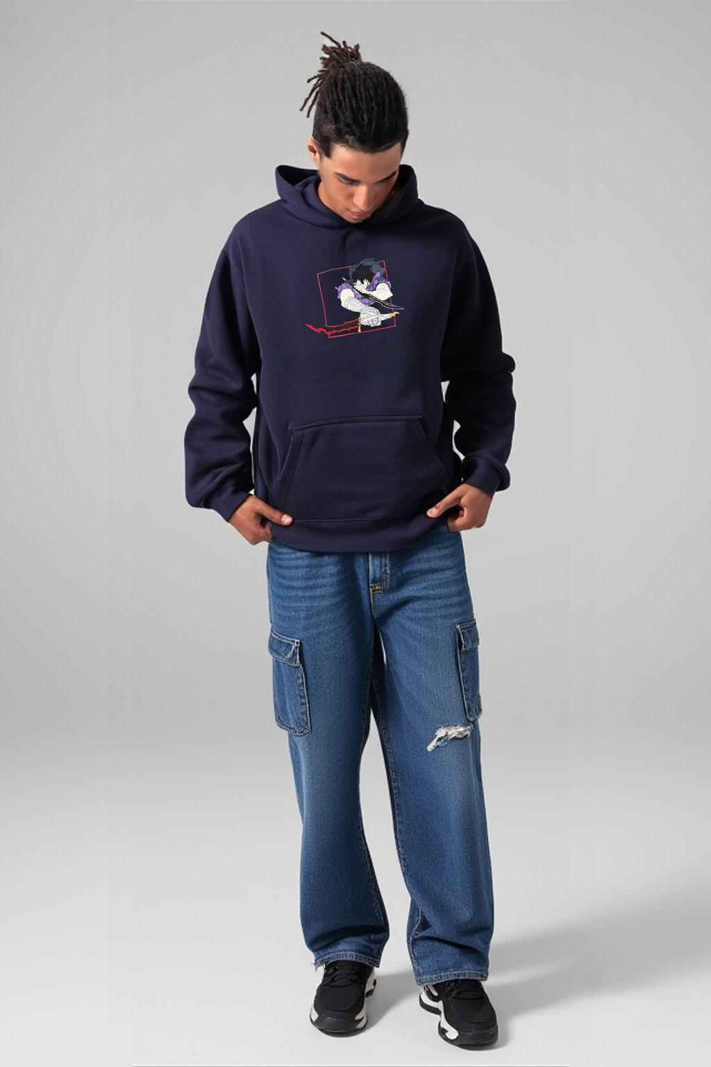 New Fire - Sweat broderie  - Solo Leveling