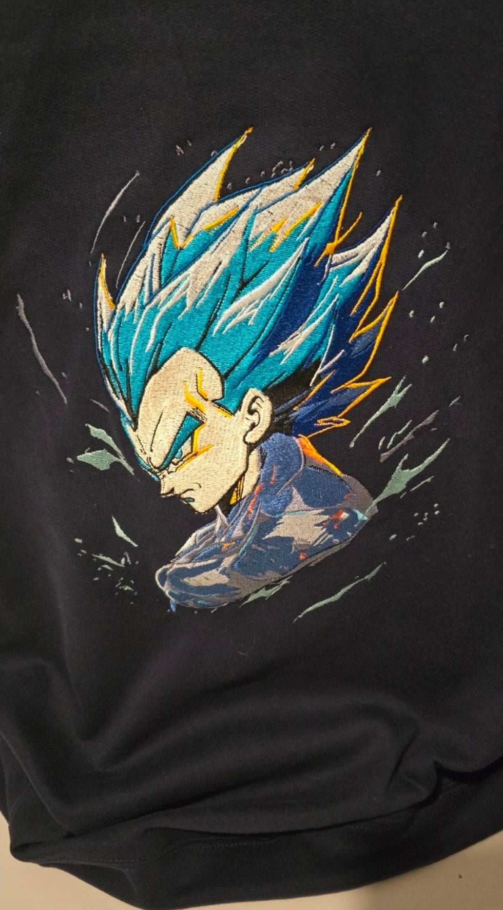New Fire - Sweat brodé - Vegeta