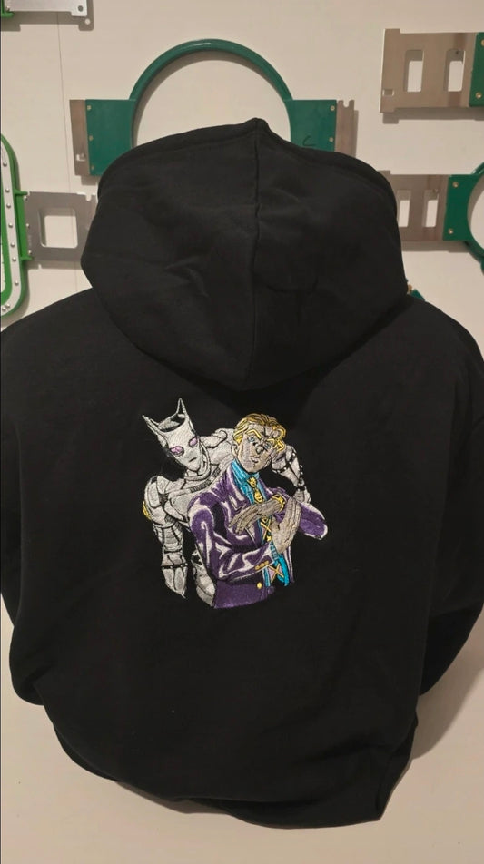 New Fire - Sweat brodé - JoJo's Bizarre Adventure